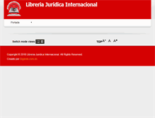 Tablet Screenshot of ljinternacional.com